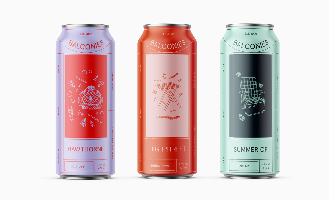 image of three beer cans