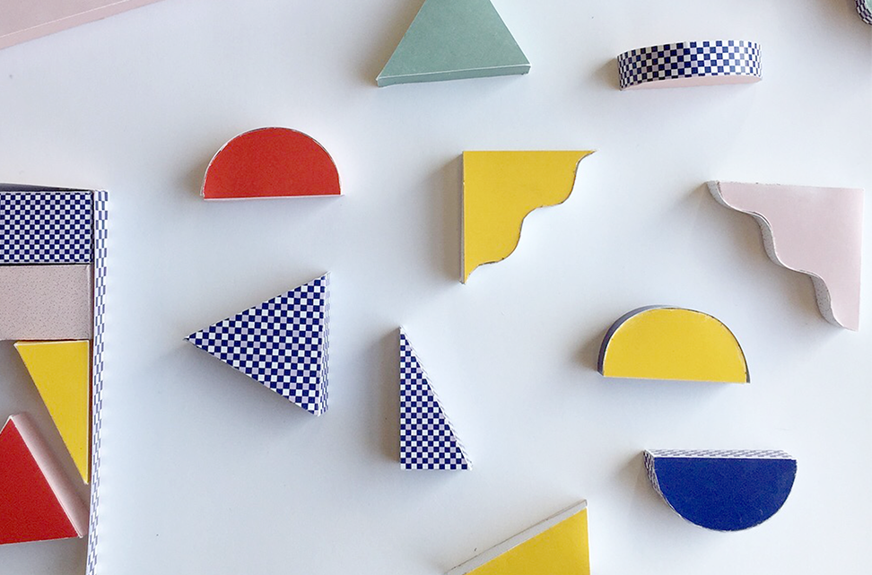 image of spread of zine