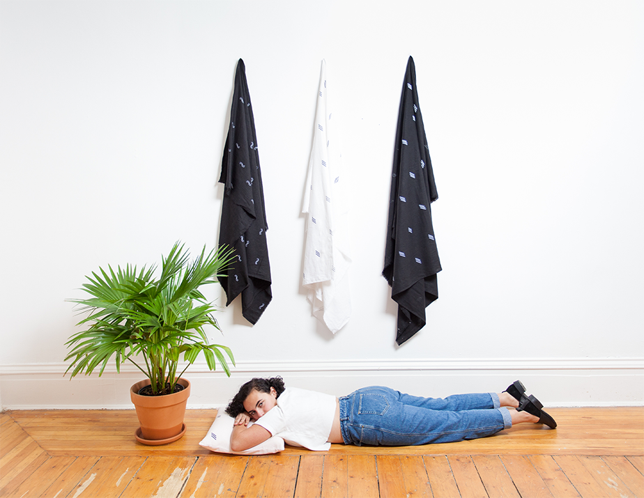 image of photoshoot picture with girl lying down