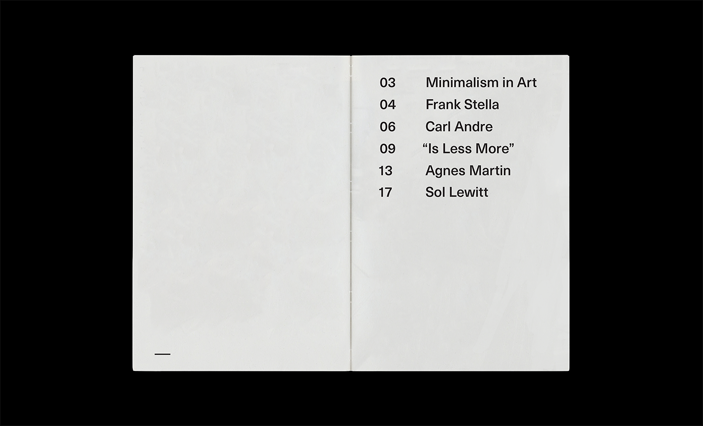 image od spread of zine