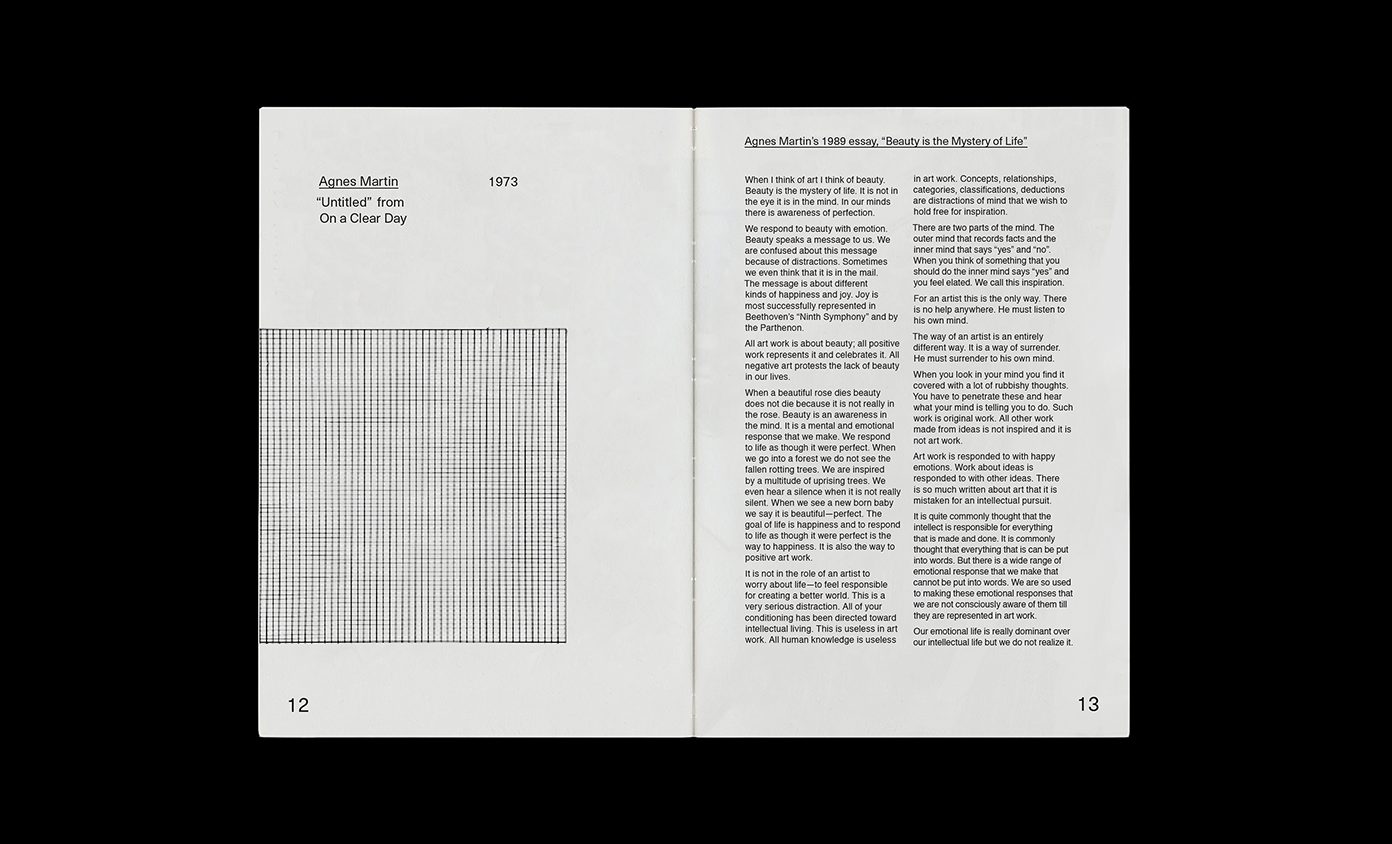 image of spread of zine