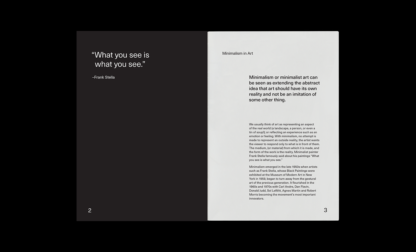 image of spread of zine